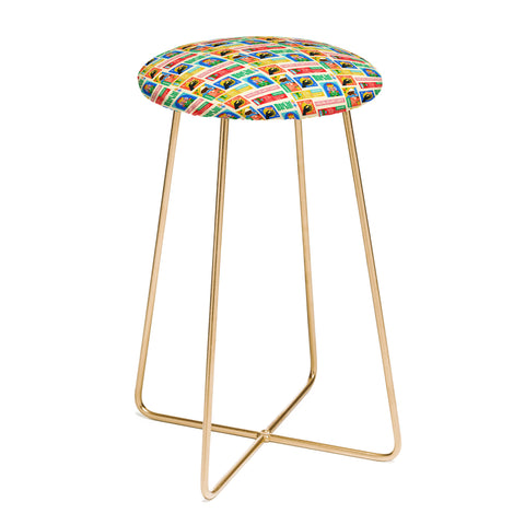 Carrie Cantwell Sugar Plum Fairy Martini Counter Stool