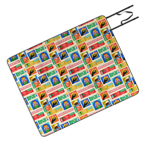 Carrie Cantwell Sugar Plum Fairy Martini Picnic Blanket