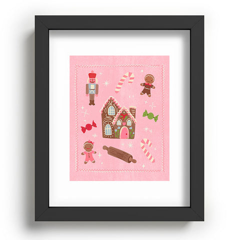 Carrie Cantwell Sweet Christmas Holidays Recessed Framing Rectangle