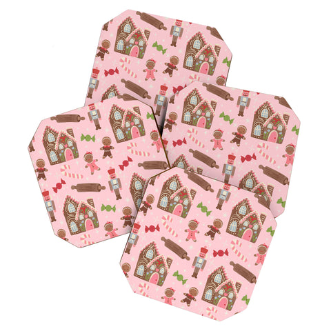 Carrie Cantwell Sweet Christmas Holidays Coaster Set