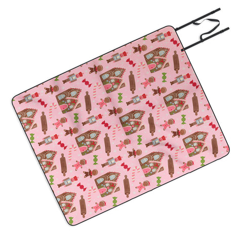 Carrie Cantwell Sweet Christmas Holidays Picnic Blanket