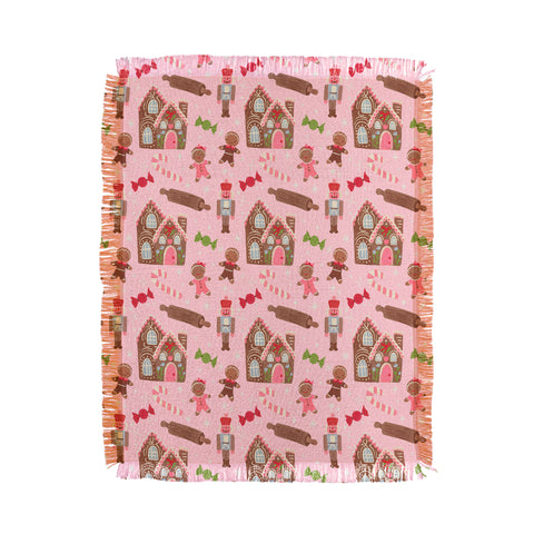 Carrie Cantwell Sweet Christmas Holidays Throw Blanket