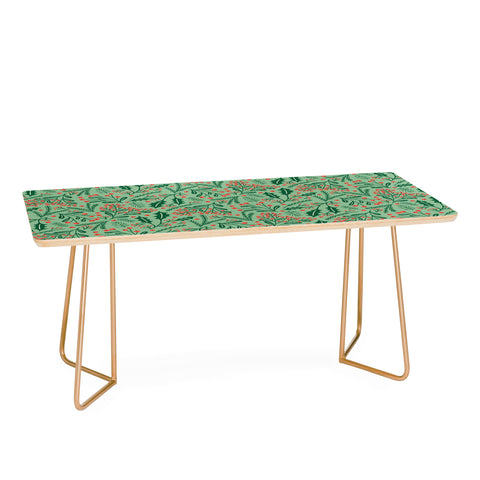 Carrie Cantwell Winter Holiday Floral Coffee Table