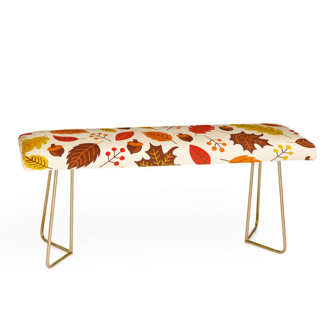 carriecantwell Autumn Leaves I Bench