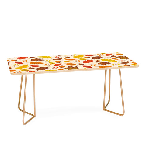 carriecantwell Autumn Leaves I Coffee Table