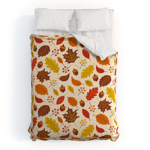 carriecantwell Autumn Leaves I Comforter
