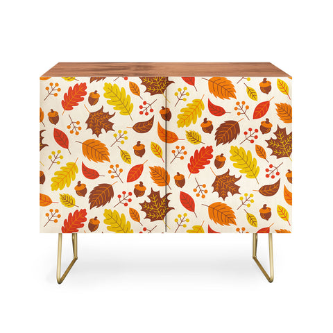carriecantwell Autumn Leaves I Credenza