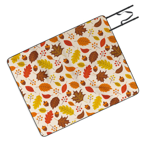 carriecantwell Autumn Leaves I Picnic Blanket