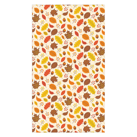 carriecantwell Autumn Leaves I Tablecloth