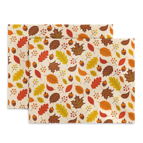 carriecantwell Autumn Leaves I Placemat