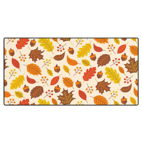 carriecantwell Autumn Leaves I Desk Mat