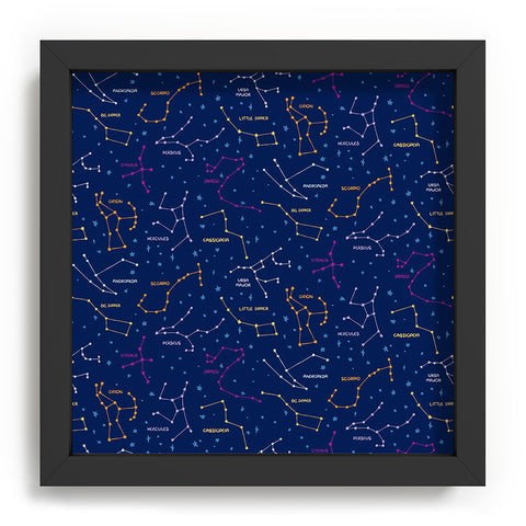 carriecantwell Constellations I Recessed Framing Square