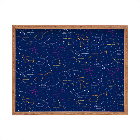 carriecantwell Constellations I Rectangular Tray