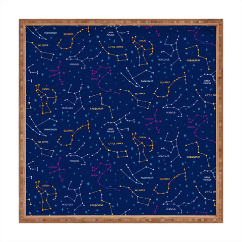 carriecantwell Constellations I Square Tray