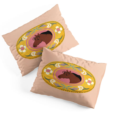 carriecantwell Cowgirl Belt Buckle Pillow Shams