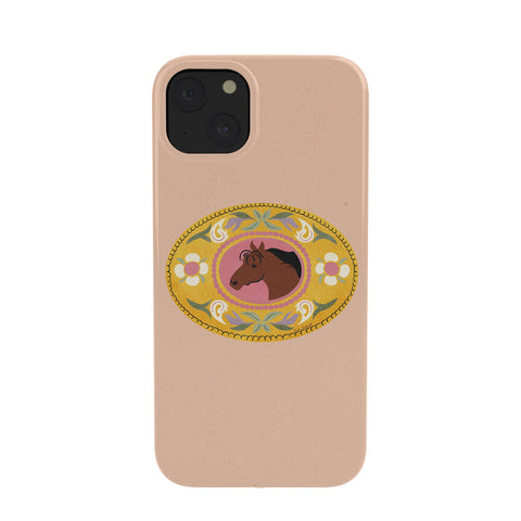 carriecantwell Cowgirl Belt Buckle Phone Case