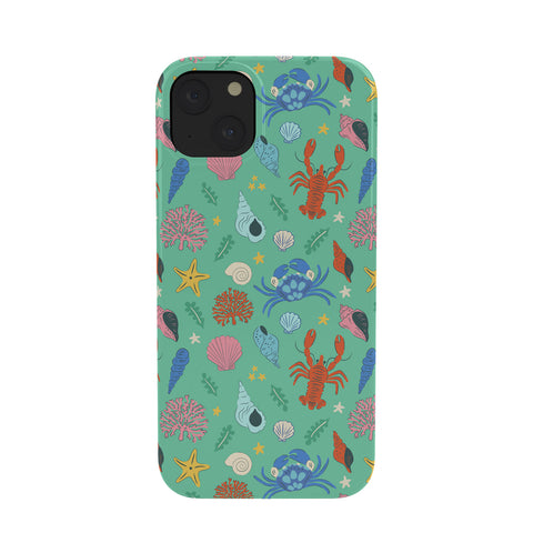 carriecantwell Crustaceans Seashells Phone Case
