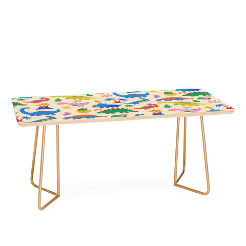 carriecantwell Dinomite Dinosaurs Coffee Table