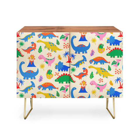 carriecantwell Dinomite Dinosaurs Credenza