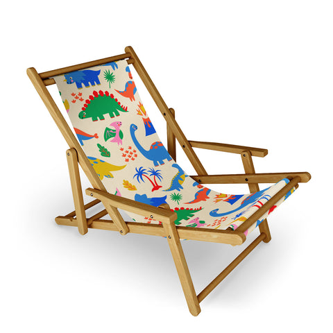 carriecantwell Dinomite Dinosaurs Sling Chair