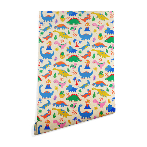 carriecantwell Dinomite Dinosaurs Wallpaper