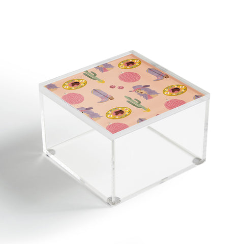 carriecantwell Disco Cowgirl Acrylic Box