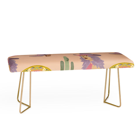 carriecantwell Disco Cowgirl Bench