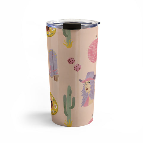 carriecantwell Disco Cowgirl Travel Mug