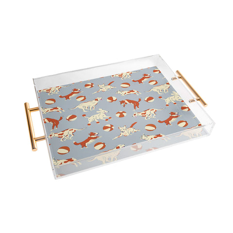 carriecantwell Dog Days Acrylic Tray