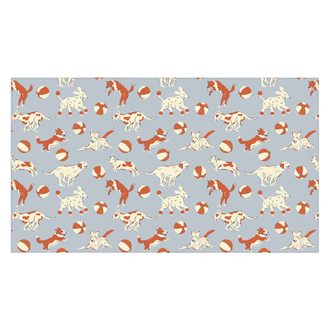 carriecantwell Dog Days Tablecloth