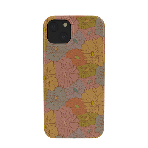 carriecantwell Exotic Groovy Flowers Earthy Phone Case