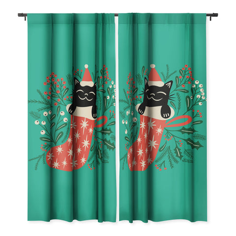 carriecantwell Festive Feline Blackout Non Repeat