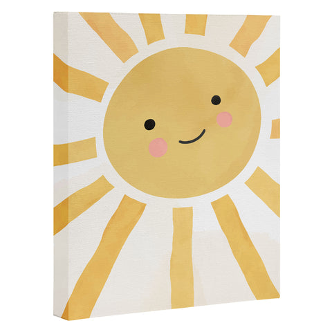 carriecantwell Happy Sun I Art Canvas