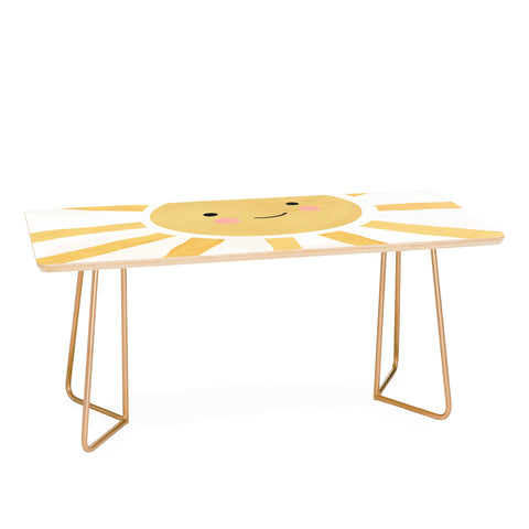 carriecantwell Happy Sun I Coffee Table