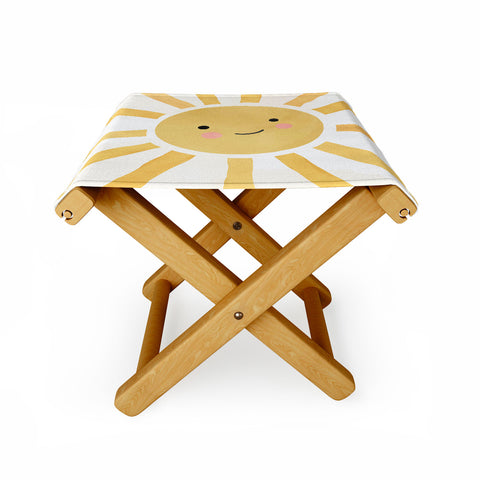 carriecantwell Happy Sun I Folding Stool
