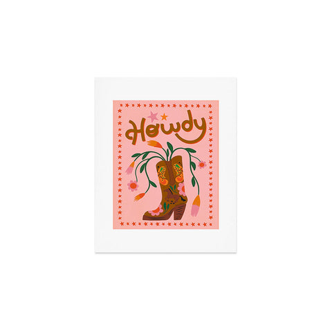 carriecantwell Howdy II Art Print