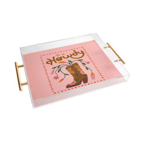 carriecantwell Howdy II Acrylic Tray
