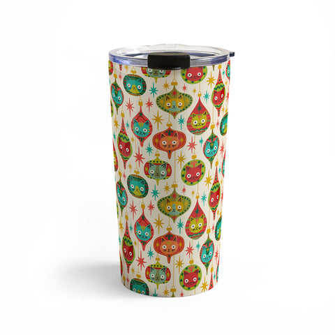 carriecantwell Meowy Christmas Travel Mug