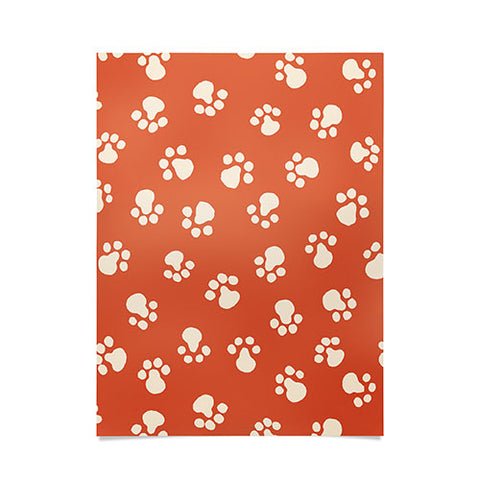 carriecantwell Purrty Paws Poster