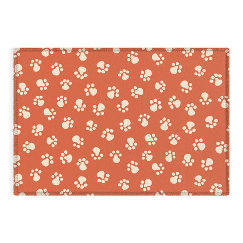 carriecantwell Purrty Paws Outdoor Rug