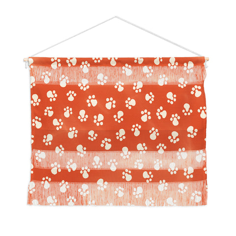 carriecantwell Purrty Paws Wall Hanging Landscape