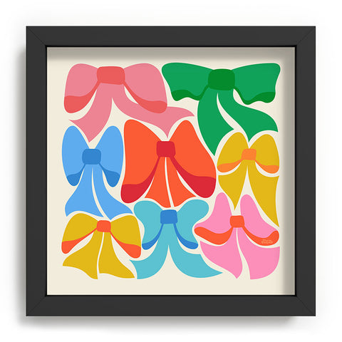 carriecantwell RainBows Bright Multi Retro Recessed Framing Square