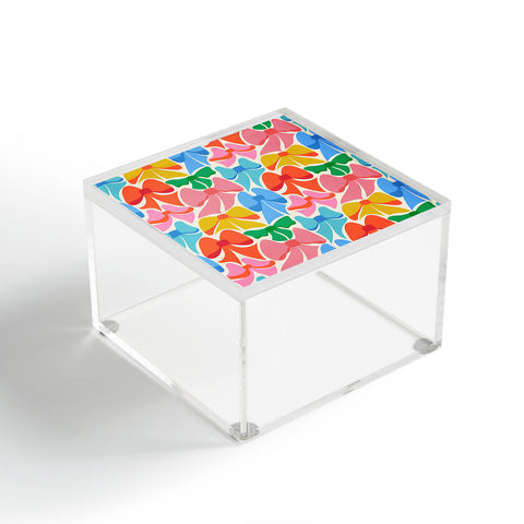 carriecantwell RainBows Bright Multi Retro Acrylic Box