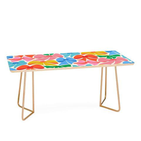 carriecantwell RainBows Bright Multi Retro Coffee Table