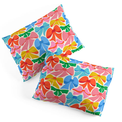 carriecantwell RainBows Bright Multi Retro Pillow Shams