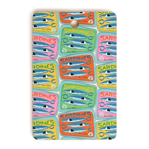 carriecantwell Sardines I Cutting Board Rectangle