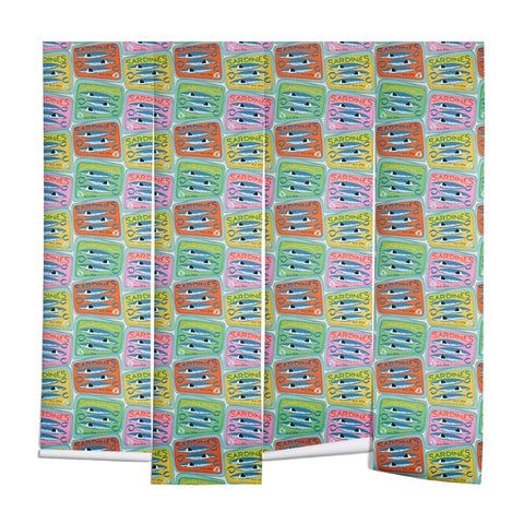 carriecantwell Sardines I Wall Mural