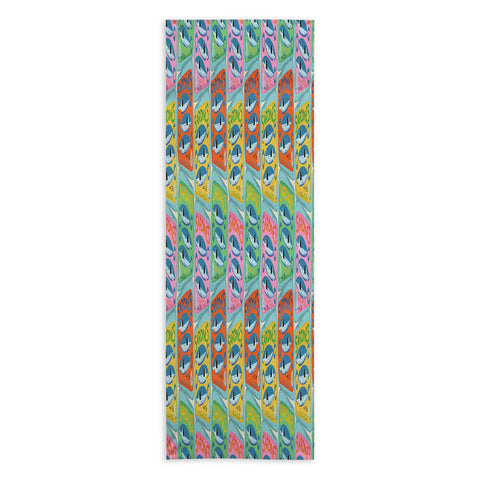 carriecantwell Sardines I Yoga Towel