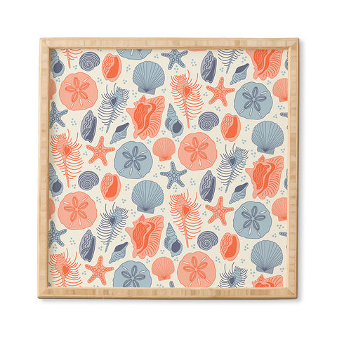 carriecantwell She Sells Seashells I Framed Wall Art