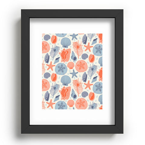 carriecantwell She Sells Seashells I Recessed Framing Rectangle